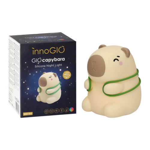 Silikonowa lampka nocna dla dzieci GIOcapybara GIO-154