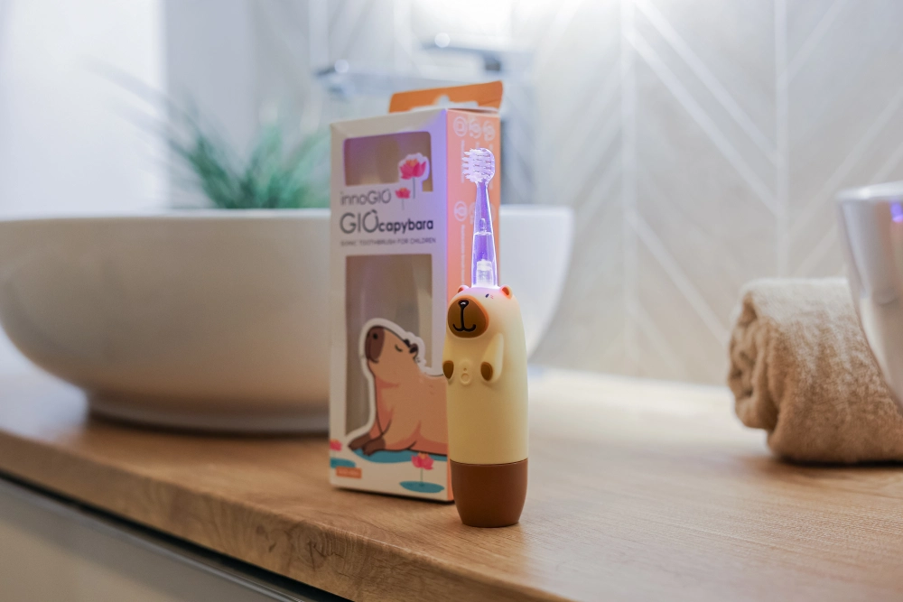 Soniczna szczoteczka dla dzieci GIOcapybara GIO-454